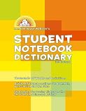 Random House Websters Student Notebook Dictionary, Third Edition - Basic