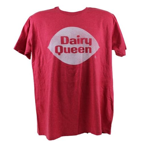 Dairy Queen Mens Vintage Style Logo TShirt