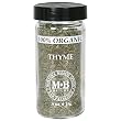 Morton & Bassett Organic Thyme, .9-Ounce Jars (Pack of 3)