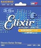Elixir Nanoweb Electric Light (10-46) ANTI-RUST エレキギター弦
