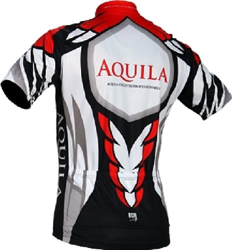 Oversize AQUILA Team short sleeve cycling jersey/ Cycling shirt also for MTB and leisure cycling - also for other sports such as Indoor Cycling and Speedskating