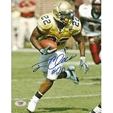 Tashard Choice (Georgia Tech Yellow Jackets) Signed Autographed 8x10 Photo (PSA/DNA COA)
