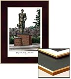 Michigan State University: Spartan Statue Collegiate Laminated Framed Collegiate 18x14 Lithograph