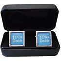 I Love my Daddy Cufflinks