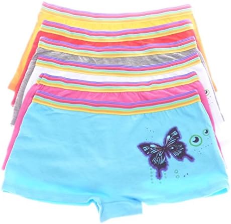 WebAisle Women's 6 pack Boyshort Underwears Medium MIX