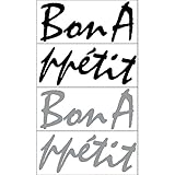 Blue Mountain Wallcoverings Snap1054 Snap Instant Wall Art Written Expressions-Bon App??tit