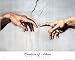CREATION OF ADAM 2 MICHAELANGELO POSTER ART PRINT