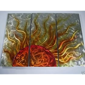 Abstract Metal Wall Sculpture