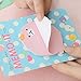 KitMax (TM) Pack of 12 Sets Cute Animals Shaped Sticky Notes Gift for Students Children, Style May Vary