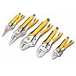 Titan 18453 5-Piece Locking Plier Set