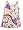 LTP by Les Tout Petites - Toddler Girls Tank Style Sun Dress, Lt. Blue/Multi (Size 2)