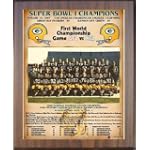1966 Green Bay Packers Super Bowl Championship Team Photo Plaque (you choose color & size) $39.99