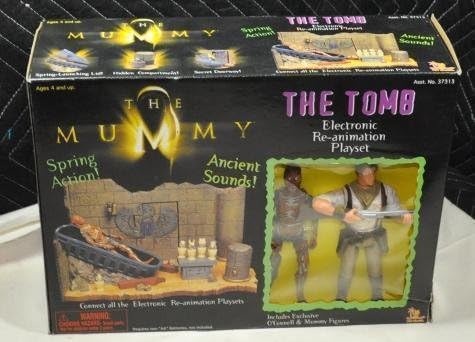 The Tomb Electronic Re-Animation Playset Includes Exclusive Brendan Fraser as Rick O'Connell and Mummy Action Figures - The Mummy Series