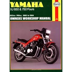 Haynes Yamaha XJ650 & 750 Owners Workshop Manual: 653cc-748cc. 1980 to 1984 (Haynes Owners Workshop Manuals)