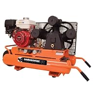 Industrial Air Contractor CTA9090980.ES 9-Gallon Super Hi-Flo Single Stage Air Compressor, Orange