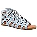 Womens Summer Gladiator Ankle Strappy Lace Up Sandal Flat