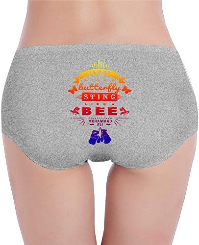 Women Float Like A Butterfly Sting Like A Bee Sexy Panties