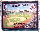 FENWAY PARK Boston Red Sox THROW BLANKET Rug Afghan #N
