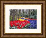 Picture Frame Gold w/ Burgundy .. 2.75'' wide