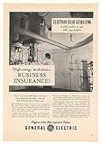 1957 General Electric Electron-Beam Generator Print Ad