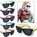 Toy Cubby Wayfarer Style Sunglasses Classic Toddler Kids Party Favors - 12 Pieces 4.5