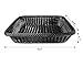 Colorbasket Rectangular Thick Trim Storage Basket, (Black)