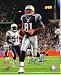Randy Moss Autographed/Hand Signed New England Patriots 8x10 Photo (Blue jersey)