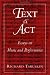 Text and Act: Essays on Music and Performance