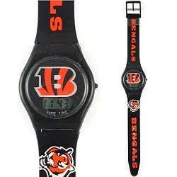 Cincinnati Bengals Fan Series Kids Digital Watch - NFL Football Fan Shop Sports Team Merchandise