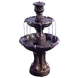 3-Tiered Garden Fountain