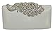 Chicastic Mesh Rhinestone Peacock Hard Box Wedding Cocktail Clutch Purse