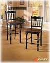 Ashley Furniture Cedar Heights 24" Bar Stool (qty 2) - Free Shipping!