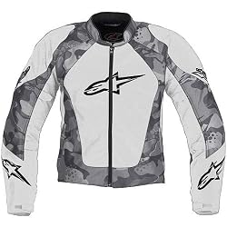 Alpinestars Stella Sniper Air Flo Women's Textile Sports Bike Motorcycle Jacket - White