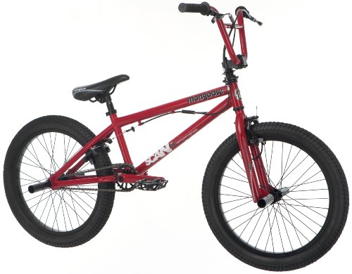 Mongoose Boy's Scan R40 Freestyle Bike,  20-Inch, Crimson