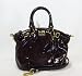 Coach Madison Patent Mini Sophia Handbag Plum