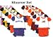 Childrens Collegiate Bloomer Set