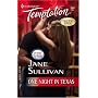 One Night In Texas (Harlequin Temptation)