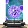 Graham & Brown Purple Flower Digital Wall Mural
