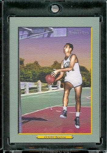2006 07 Topps Turkey Red #245 Bob Cousy Boston Celtics Basketball Card - Mint Condition - In Protective ScrewDown Case!