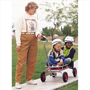 Red Wagon with Protective Gear by 