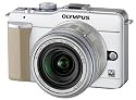 OLYMPUS マイクロ一眼 PEN E-PL1レンズキット ホワイト E-PL1 LKIT WHT