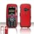 Soft RUBBER FEEL Red Case Cover for Brand LG LX260 LX-260 Rumor Protective Cell Phone Hard SNAP-ON