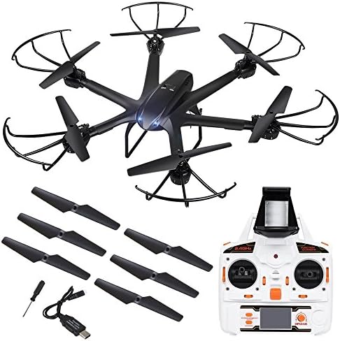 DBPOWER 2.4GHz Wireless FPV 3D Flip 6-Axis Hexacopter Professional Drones Quadcopter RC Helicopter Drone With Camera 0.3MP Dron