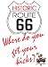 Route 66 - Xl Sign (novlety)