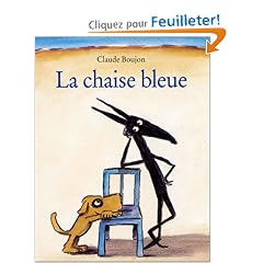 La chaise bleue