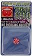 Fake Piercing Tongue Stud (Holds with Suction) Glows in the Dark - Orange, White, Purple Beach Ball
