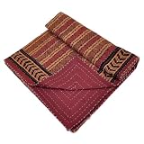 Covers Bed Bedspreads Home Decor Cotton Block Printing Size Queen (bcov594) ~ ShalinIndia