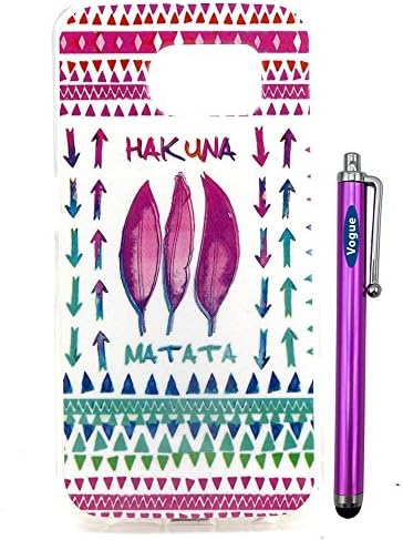 Galaxy S6 Case, S6 tpu case,Vogue shop [Ultra Slim] [Perfect Fit] [Scratch Resistant][Anti Drop & Scratch] [chrysanthemum][Alafalfa][peony]Interesting Fashion Color Bumper case Pattern Design TPU Skin Protective Case Cover For Samsung Galaxy S 6.High Impact Body Armor Hard flexible and durable TPU material Hard Cases Covers Protector For Samsung Galaxy S6 2015 New Release with one stylus /1 screen touch pen (vogue shop-purple Feather)