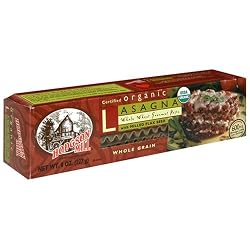 Hodgson Mill Organic Whole Wheat Lasagna with Milled Flaxseed, 8-Ounce Units (Pack of 8)