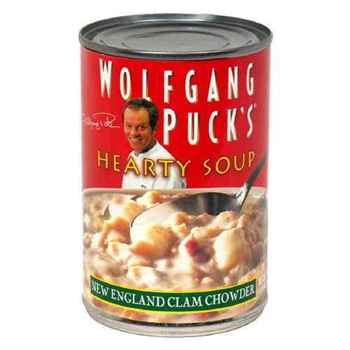 Wolfgang Puck New England Clam Chowder, 14.5-Ounce Cans (Pack of 12) by Wolfgang Puck
